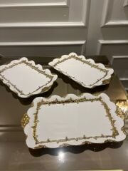 Decovien Porselen Tepsi ve Sunum Ürünü