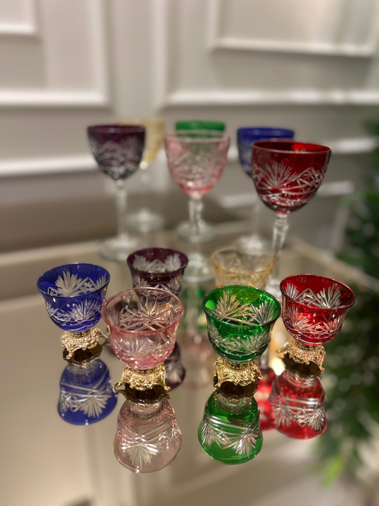 Püskül Kesme Kadeh ve Lokumluk Seti