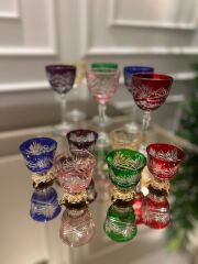 Püskül Kesme Kadeh ve Lokumluk Seti