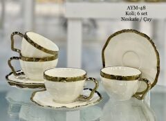 Porselen Çay Fincanı Seti