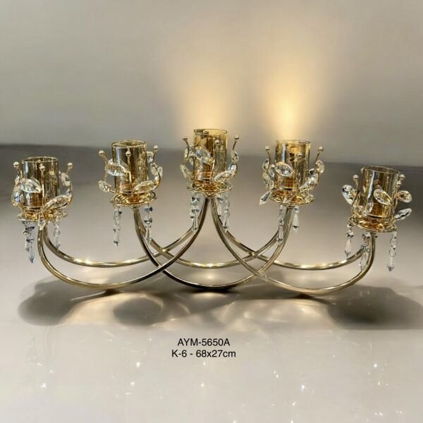 5 Kollu Şamdan gold