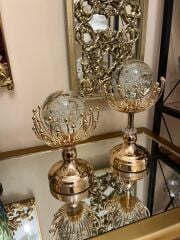 2'li Yıldız Küre Gold Rose