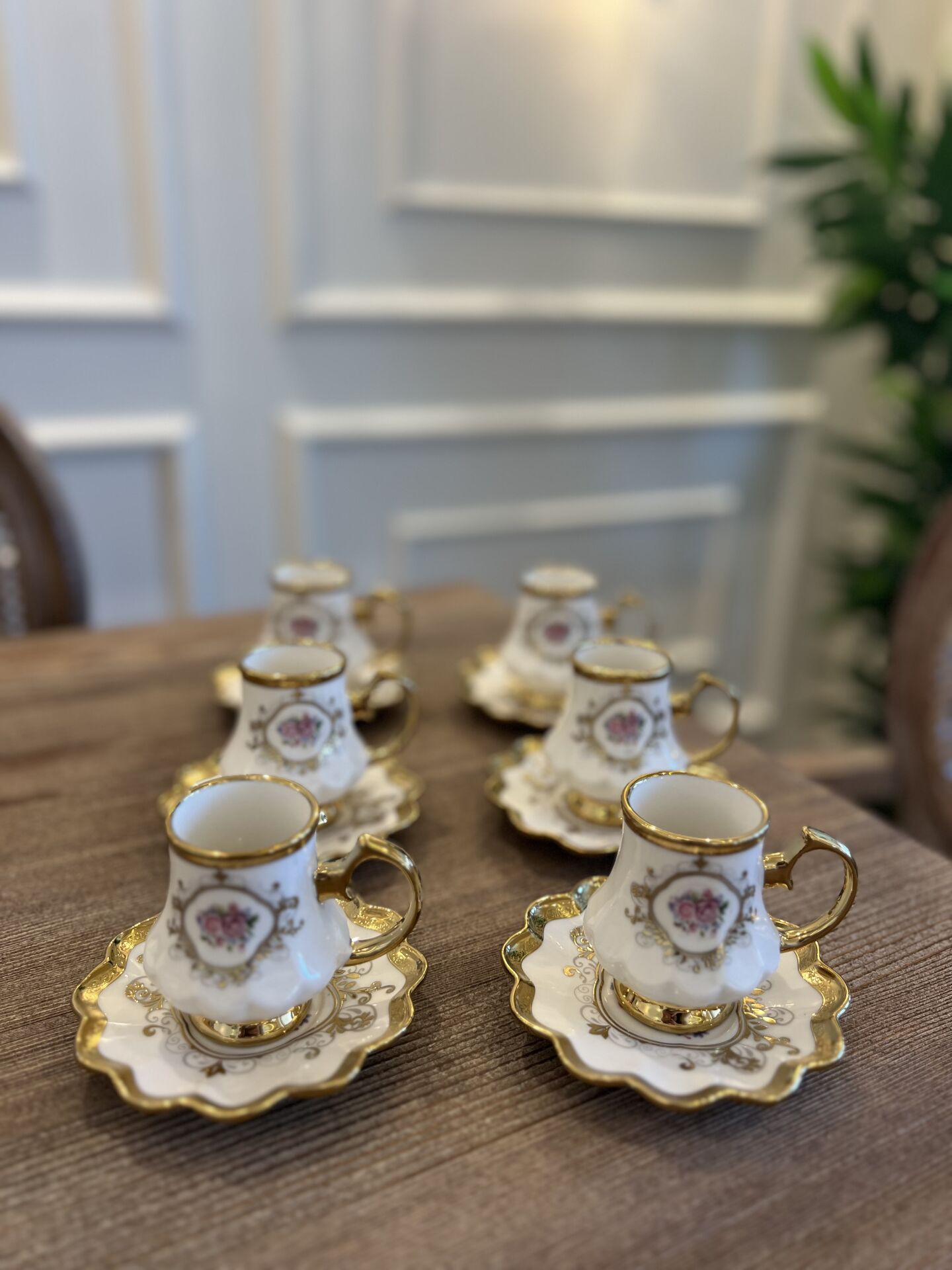 Saray modeli türk kahvesi fincanı