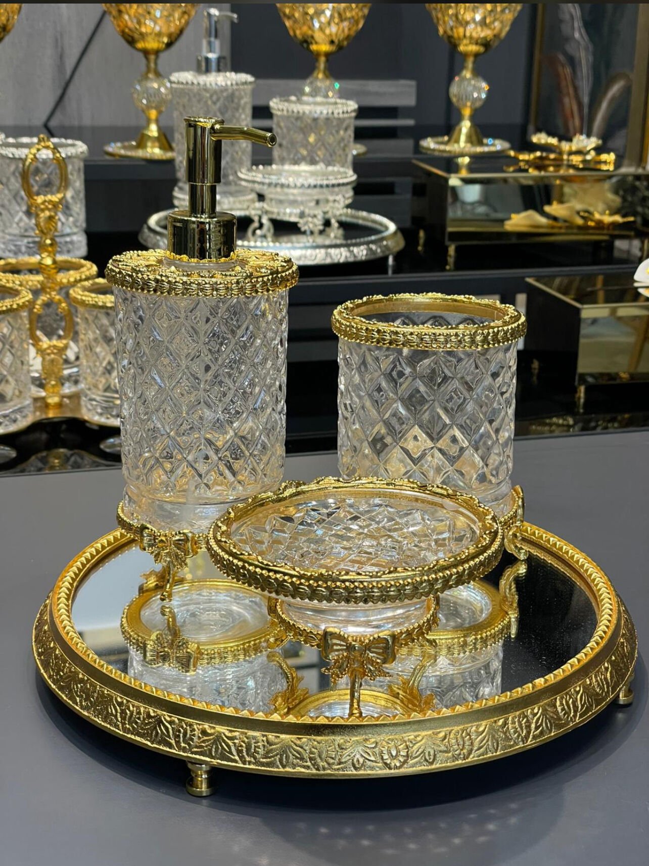 Gold banyo seti