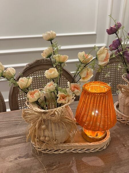 Rattan 3'lü Set