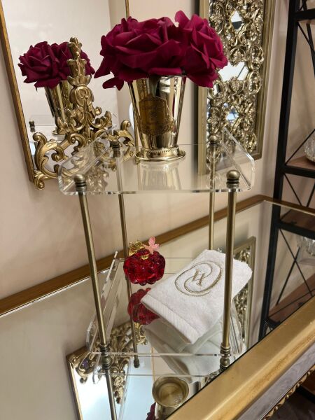 2 Katlı Pleksi Stand