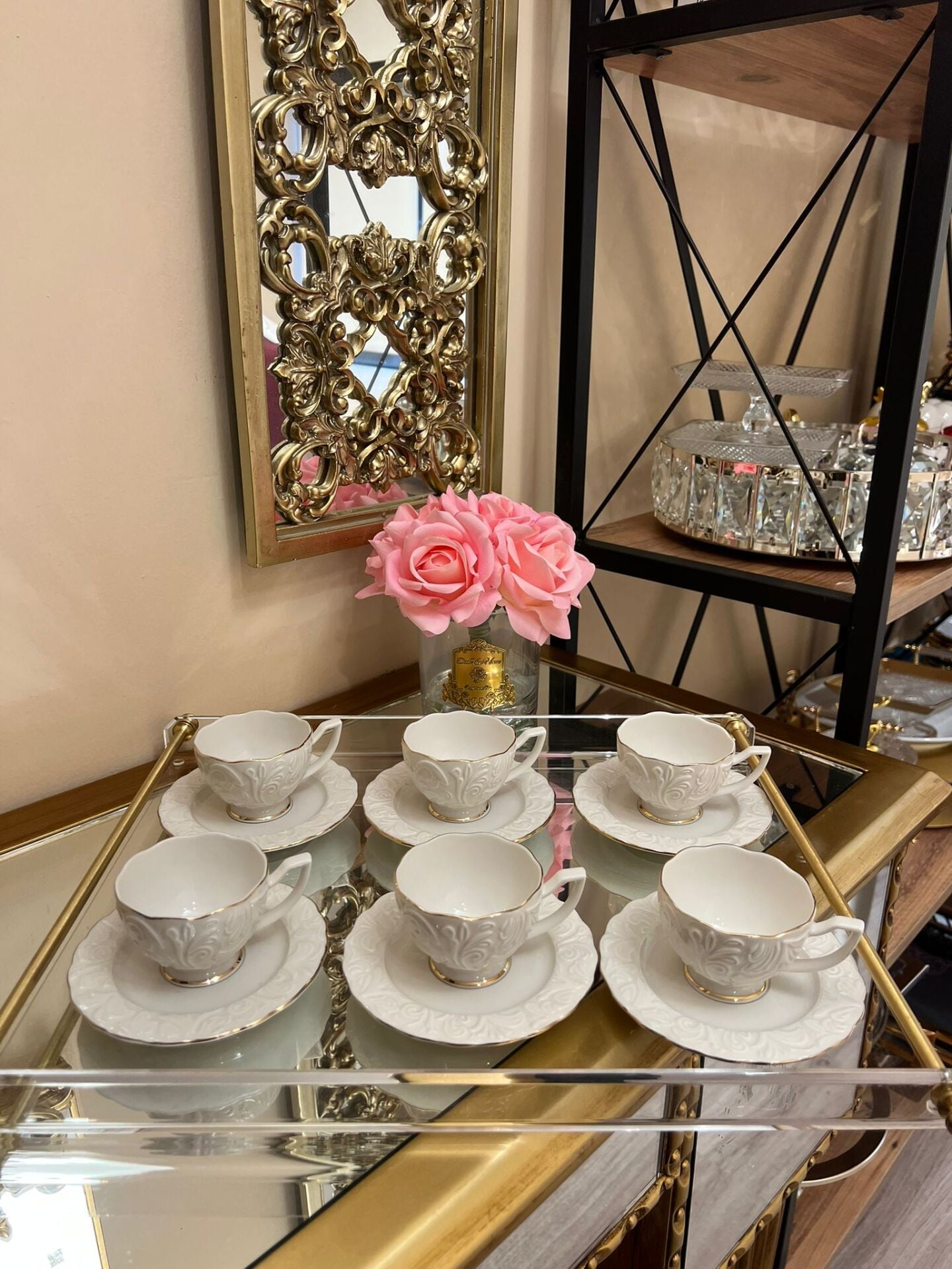 Porselen Türk Kahvesi Fincanı Seti