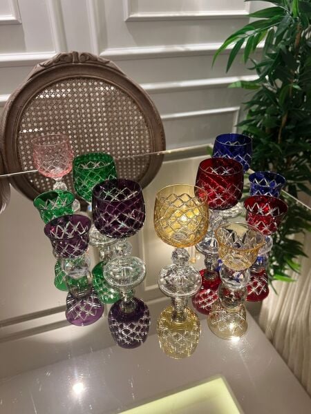 Yıldız Kesme Kadeh ve Lokumluk