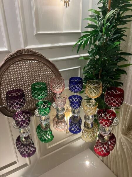 Yıldız Kesme Kadeh ve Lokumluk