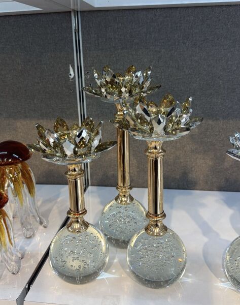 3 lü kristal toplu lotus